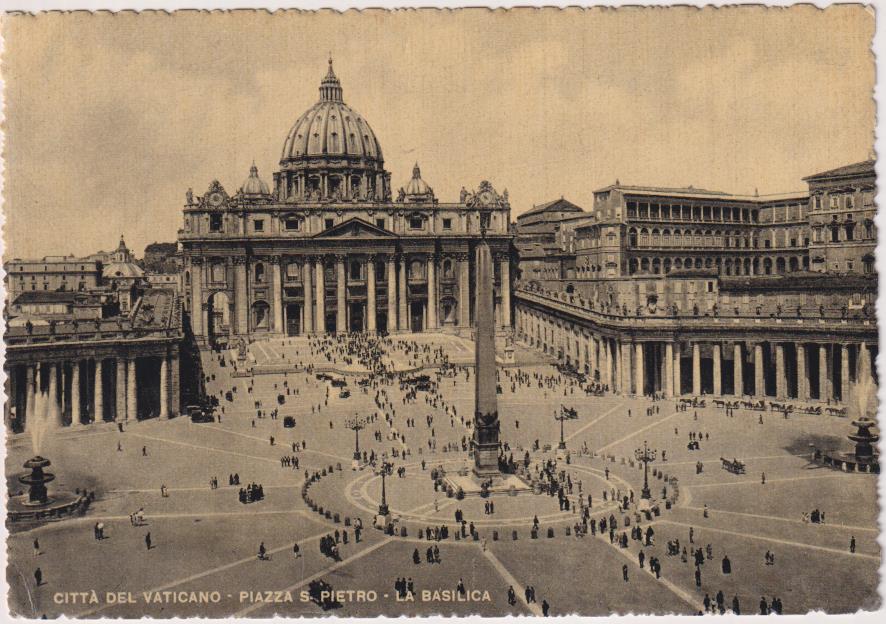 Ciudad del Vaticano. Plaza de San pedro