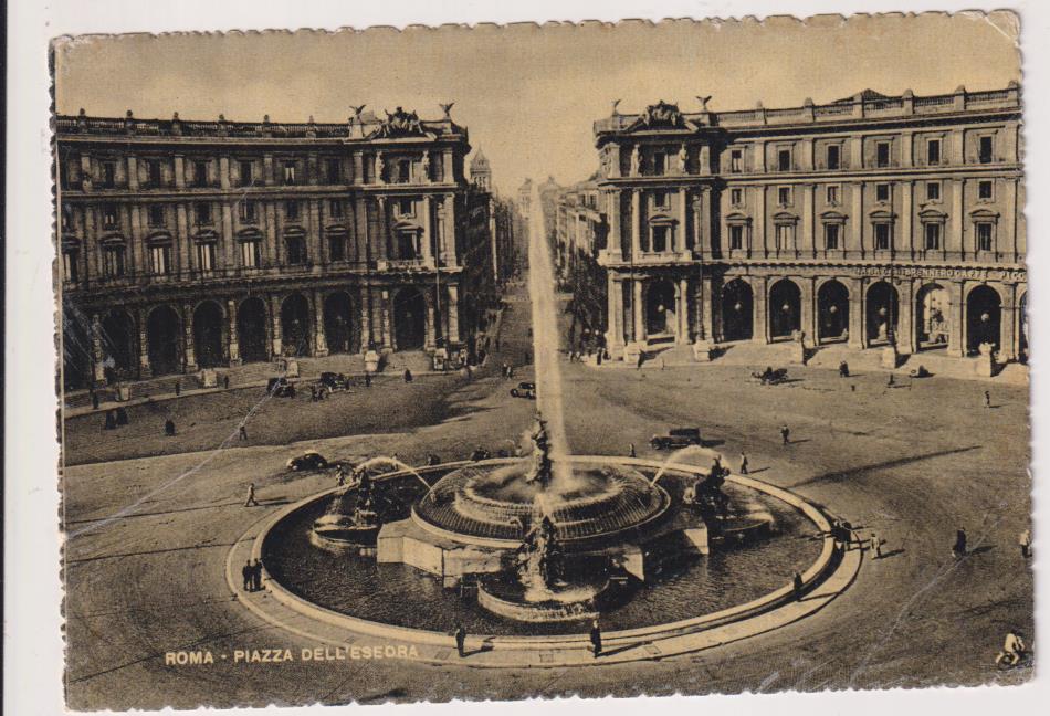 Roma. Plaza de la Esedra