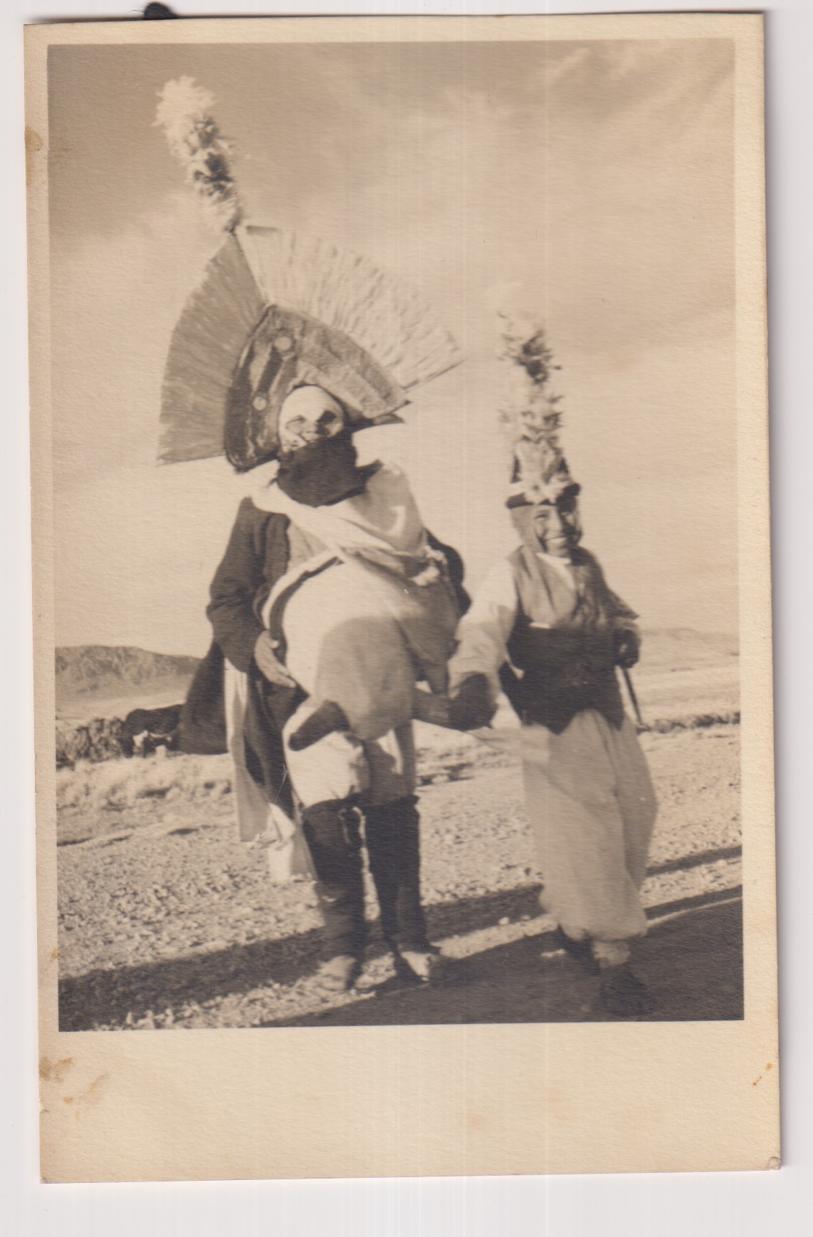 Foto Postal. Folklore Boliviano