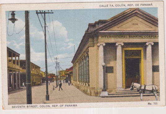 Panamá.. colón, calle 7a. sin usar