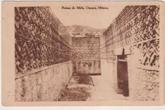 México. Ruinas de Mitla (Oaxaca) Sin usar