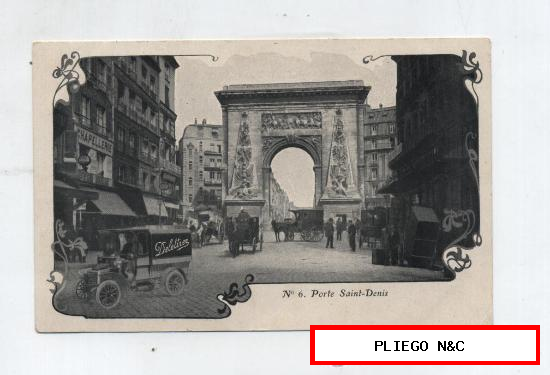 París. Porte Saint Denis. Anterior a 1906