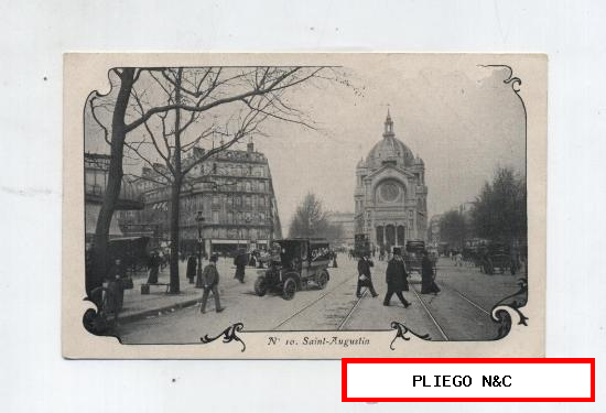 Paris. Porte Saint Agustín. Anterior a 1906