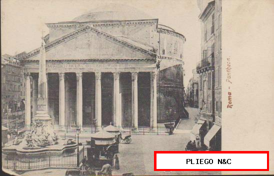 Roma. Panteón. Anterior a 1906
