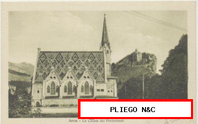 Arco-La Chiesa dei Protestanti. Fechado en 1918