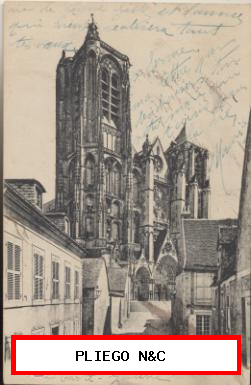 Cathedrale de Bourges-Fechado en 1918
