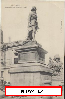 Metz-Monument du Marechal Fabert. Fechada en 1918