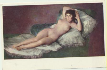 Goya. La Maja desnuda. Museo del prado (1959)