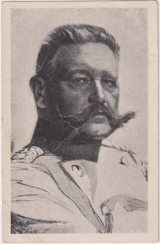 General von Hindenburg. Mariscal de Campo