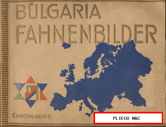 bulgaria-fahnenbilder. Die flaggen Europas. (Bulgaria-cromos de banderas) (banderas de Europa)