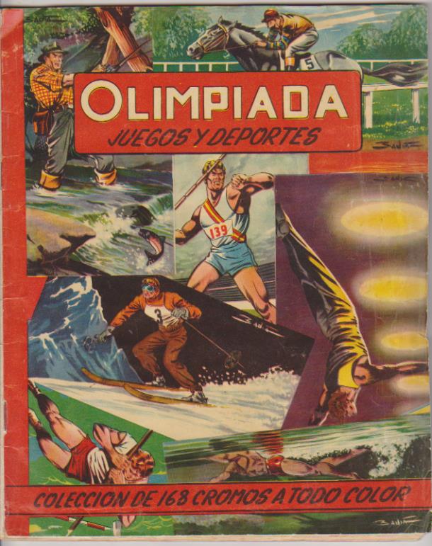 Álbum Olimpiada, Juegos y Deportes. Ruiz Romero 1957