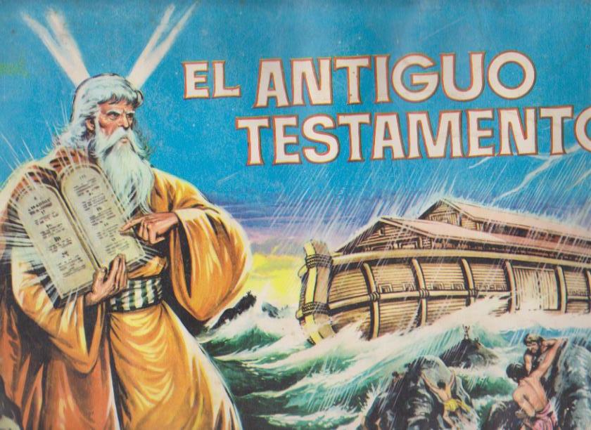 Álbum El antiguo Testamento. Ferma 1968. Álbum a falta de 44 cromos de 247