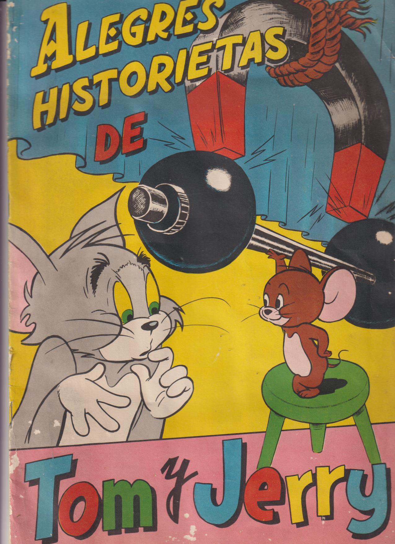 Álbum Alegres Historietas de Tom y Jerry. Fher 195?. Completo 200 cromos