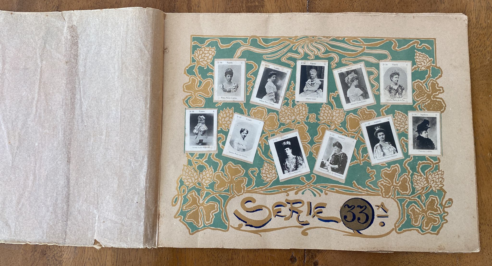 Álbum de Cajas de Cerillas Serie 33. Monarquías Completo 75 fototipias. MUY RARO