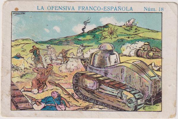 La Ofensiva Franco-Española nº 18. Chocolate Amatller