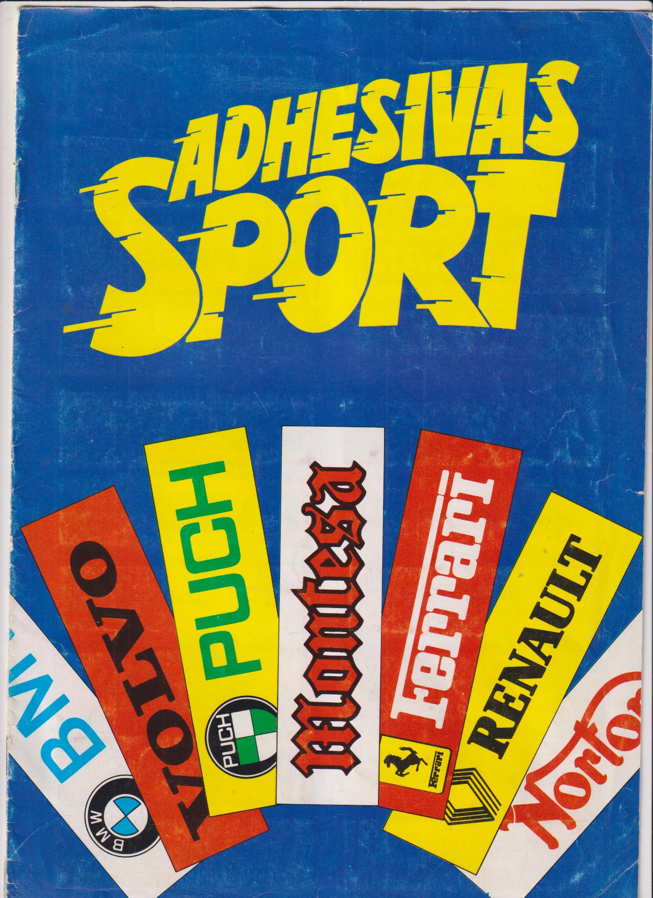 Adhesivas Sport. Tiene 95 Adhesivas, A falta de 24. Los Escudos de Futbol completos