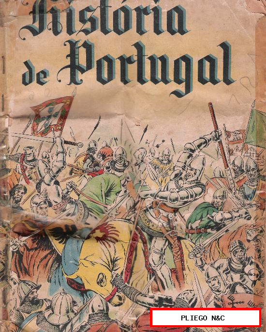 Historia de Portugal (en portugués) Final de los años 40 Completo 203 cromos