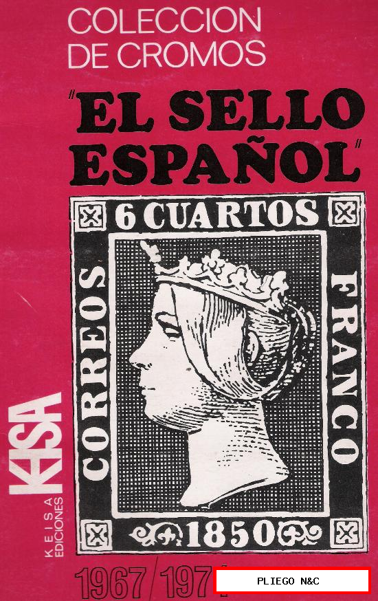 El sello español 1967-1971. Keisa. Tiene 129 cromos