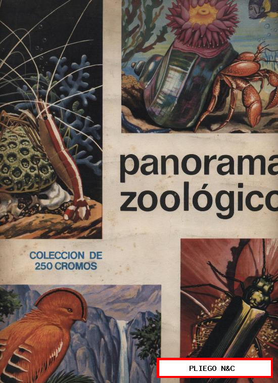 Panorama Zoológico. Editorial Ruiz Romero, 1973. Completo