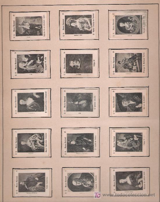 Fototipias. Serie A (Museo Nacional) Colección de 80 cromos a falta de uno