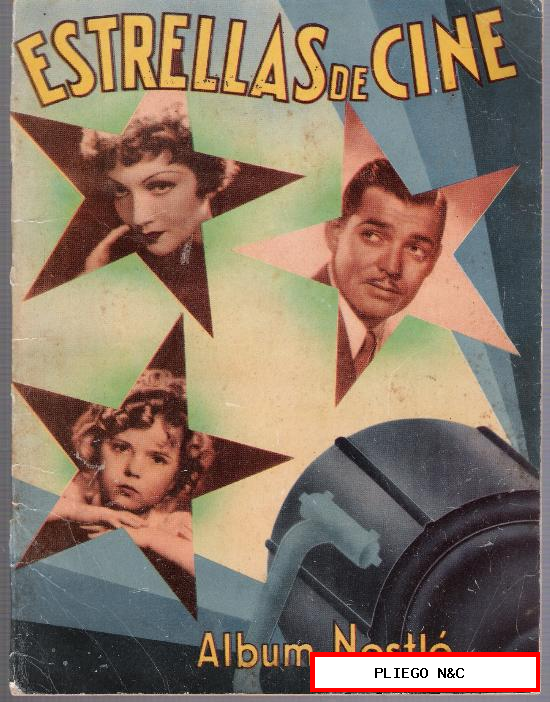 Estrellas de Cine. Nestlé 1936. Solo tiene 27 cromos