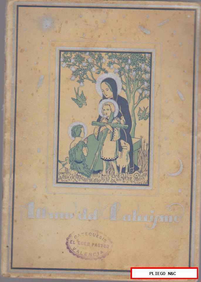 Álbum del Catecismo. Amigos del Catecismo 1934. Tiene 104 cromos