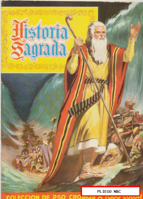 Historia Sagrada, Bruguera 1961. Álbum vacío. Nuevo
