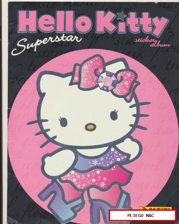 Hello Kitty Superstar. Panini. Abu con 42 cromos