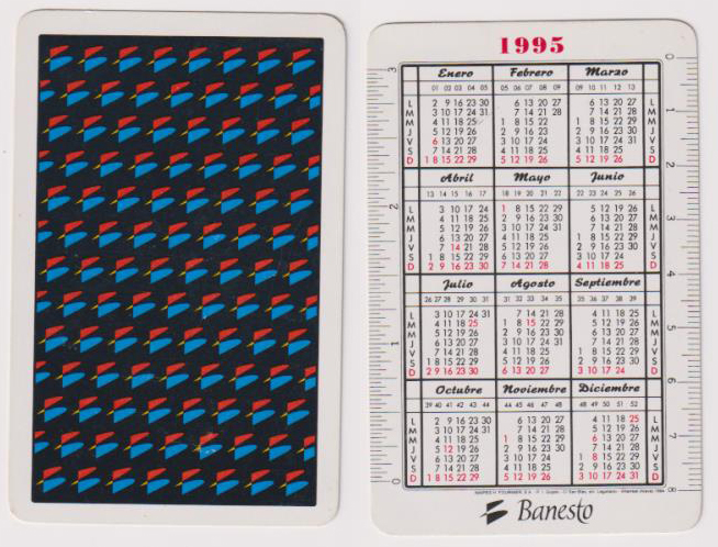 Calendario Fournier. Banesto 1985