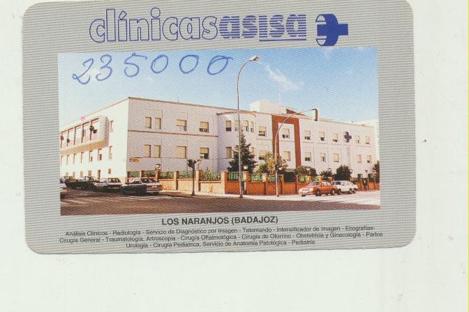 Calendario Asisa 1994. Clínica Los Naranjos-Badajoz
