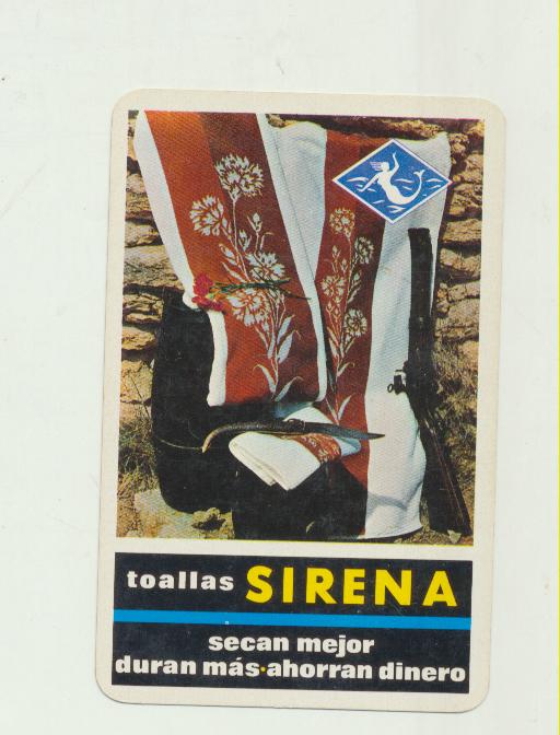 Calendario Fournier 1966. Toallas Sirena