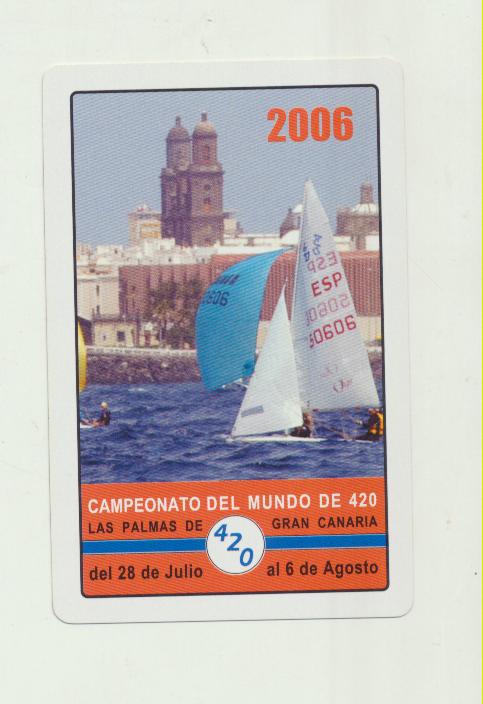 Calendario Fournier. Campeonato del Mundo de 420 2006