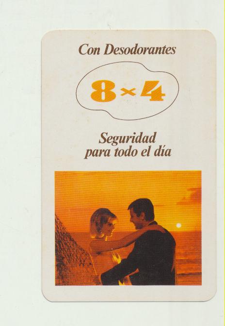 Calendario Fournier. Desodorantes 8x4 1969