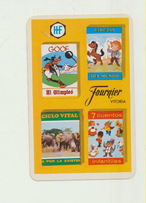 Calendario Fournier. HF El Olímpico, Parejas del Mundo… 1973