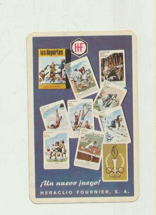 Calendario Fournier, Un Nuevo Juego 1966