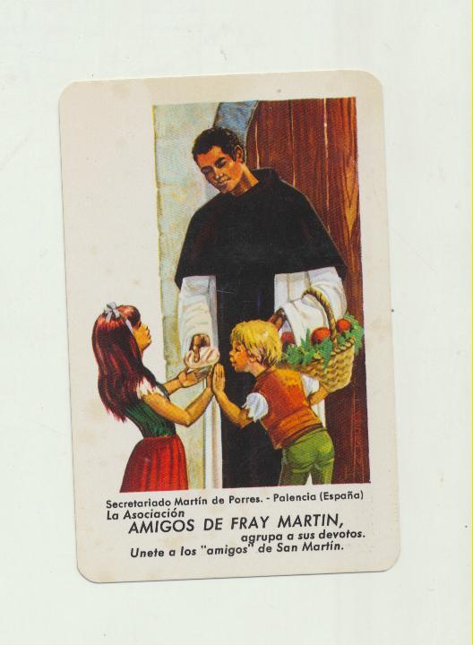 Calendario Fournier. Amigos de Fray Martin 1971