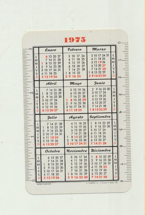 Calendario Fournier. Icona Arboles Españoles, Roble peduculado 1975