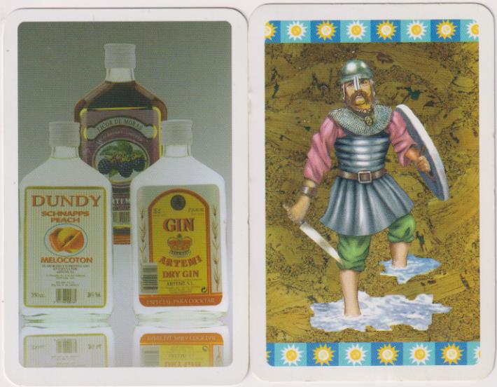 Lote de 2 Calendario del 2010: Gin artemi, A.C.C.B. y Calendario Junypero