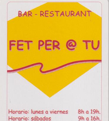 Calendario Comas. Bar-Restaurant Fet per. Barcelona. para 2007