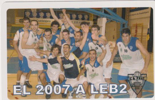 Calendario Comas. Club Basquet Prat para 2007