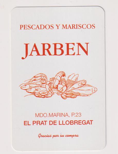 Calendario comas para 2007. Pescados y mariscos Jarben, El Prat de Llobregat