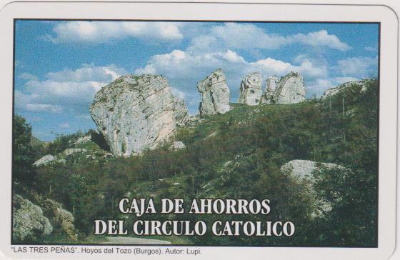 Calendario Fournier 2001. Caja de Ahorros del Círculo Católico