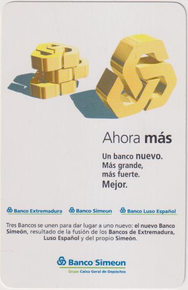 Calendario Fournier 2003. Banco Simeón