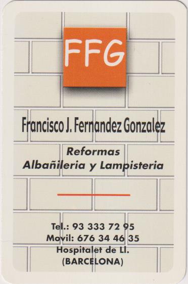 Calendario Comas para 2004. FFG