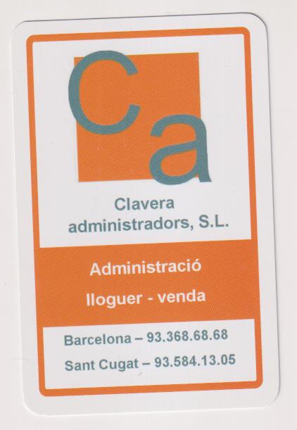 Calendario Comas 2010. Clavera Administradors