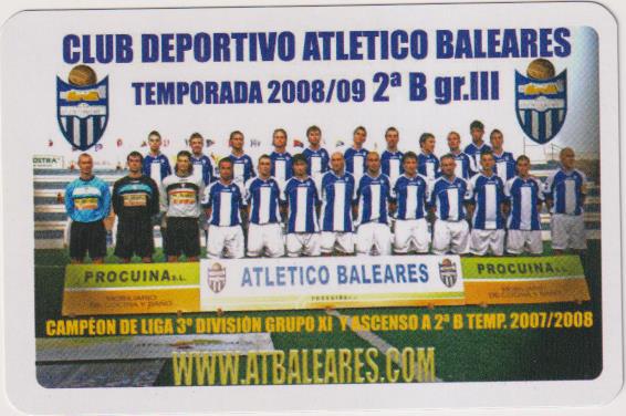Calendario Comas. Club Atlético Baleares 2009