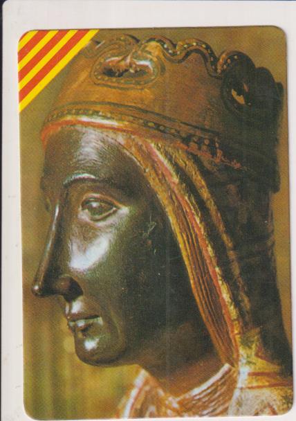 Calendario Virgen de Montserrat 1988. Publicidad de Somiers Sagunto