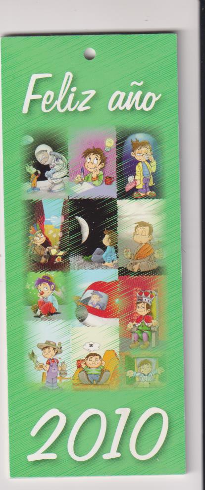 almanaque o calendario para colgar 2010. (15x6) portadas y 12 hojas con los meses