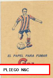 Calendario para 1927-1928. Publicidad de Gol El papel para fumar