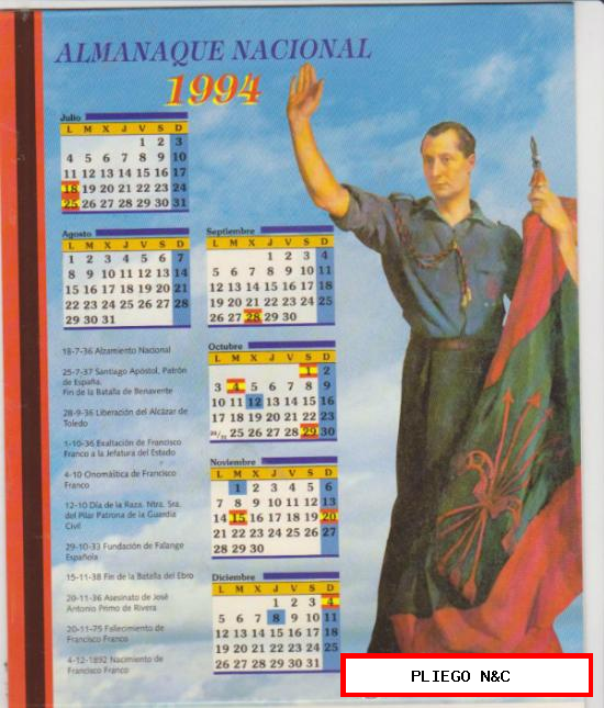Almanaque Nacional 1994